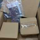 Minka Lavery 3122-301 Lavery Mini Chandelier, 3-Light, 180 Total Watts, 13.25-in H x 18.25-in W, Castlewood Walnut with Silver Highlights