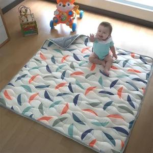 Blissful Diary Baby Play Mats for Floor, 50x50 Playpen Mat, Thick Cushioning Padding Foam Playmat for Baby and Toddlers Infants, Non-Slip & Machine Washable