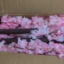 Artificial Cherry Blossom Tree - Handmade Pink Fake Cherry Blossom Tree Centerpieces for Wedding Party Christmas Garden Indoor & Outdoor