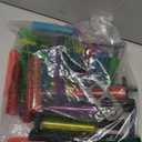 Plastic Test Tubes with Rack for Parties, Shot Glasses Holder for Science Themed Birthday Party, Pouring and Storing Liquids, 6 Colors