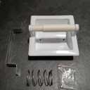 Recessed Toilet Paper Holder White - Bathroom Toilet Tissue Holder Wall Mount Recessed Toilet Paper Roll Holder Stainless Steel