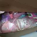 Huge Dollhouse for Girls Large Pretend Play Doll House for Kids(Lights not Included)