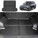 Utiiy Cargo Liner Fit for 2022-2024 Hyundai Tucson Cargo Mat TPE Trunk Liner All Weather Trunk Mat for 2024 Hyundai Tucson Accessories(with Optional Bose Premium Audio System)