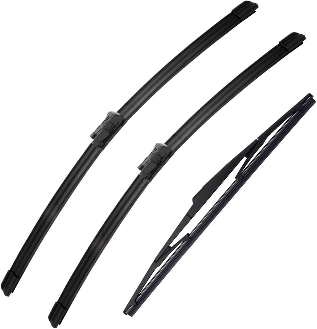 3Pcs Factory Windshield Wiper Blade for Mazda CX-5 CX-9 02/2017-2021 2022 2023, Original Equipment Windshield Wiper Blades Set for My Car- 24"/18"/14"(Set of 3)