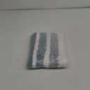 Sunlit Ombre Blue Bathroom Rug Nautical Bath Mat for Bathroom Non Slip 24"x17" Blue and White