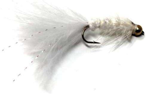 Feeder Creek Woolly Bugger Fly Fishing Flies 12pc Fly Fishing Assortment | Handmade Wet Flies for Fly Fishing in Various Patterns/Colors | Streamer Flies