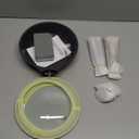 Caannasweis Nonstick Granite Frying Pan Skillet, Non Stick Omelette Fry Pans, Omelet Egg Pan, Stone Cookware Chef's Pan, Induction Compatible, PFOA Free (Gray, 8 Inch with Lid)