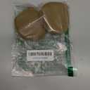 2 Pack Dog Treat Pouches, Small Portable Training Walking Treat Bag for Puppies with Clasp Reusable Pet Treat Container, Zipper Closure to Avoid Spilling, Travel or Outdoor Use(Khaki)