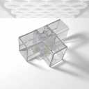 4pcs DIY Hexagonal LED Garage Light connectors, 5 Types of Honeycomb Light connectors, only for LED Garage Light Tubes (T Connector)