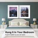 BAISITE Diamond Art Kits for Adults Beginners,2 Pack Round 5D Paint with Diamonds Pictures Full Drill Cross Stitch Home Wall Decor DIY Crafts Kits(12x16 Inches) BSTDPK805-806