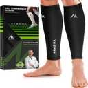 NEWZILL Compression Calf Sleeves (20-30mmHg) for Men & Women Perfect Option to Compression Socks for Running Travel Nursing, L/XL