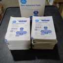 MED PRIDE Sterile Nonstick Pads for Wound Care, Absorbent Non-Adherent, Painless Removal, Individually Wrapped (3x8 Inch (Pack of 50)