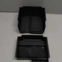 Mabett Double-Layer Console Organizer for Bronco 2025 4-door, Armrest Storage Box with Non-Slip Mat for Bronco Accessories (Not for Manual Transmission Not for Bronco Sport)