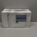 PULOTE 200PCS Green Plastic Plates - Heavy Duty Green Disposable Include 100 Each (10 inch Dinner & 7 inch Dessert) Plates for Christmas Party