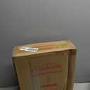 Sunbeam Electric Restful Quilted Heated Mattress Pad Full 75" x 54" 12 Heat Settings 12-Hour Auto Shut-Off Extra-Cozy Fabric Deep Pocket Fit Machine Washable (White Quilted Vertical)