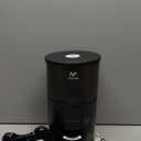 IMIPAW Automatic Cat Feeder, 5G WiFi Cat Food Dispenser with APP Remote Control, Pet Dry Food Smart Feeder, Programmable Timed Feeding, Dual Power Supply, 1-10 Meals Per Day, Desiccant Bag, Small pets (Black)