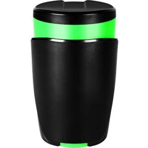 Portable Snack Dispenser, Keep Your Hand Clean, for Nuts, Candy, Cookies, Crackers, Small Snacks, for Game Lover, Home, Office, Car, 7oz (Green)