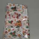 100 Sheets Santa Tissue Paper, 20 x 14in Xmas Winter Snowflake Snowman Gift Wrapping Paper for Hanukkah New Year Holiday Party Decor Art Craft