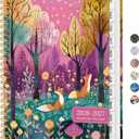 2 x ZOTIA Planner 2026-2027, Jul 2026-Jun 2027 Weekly & Monthly Calendar | Cute Planner Spiral Bound Planning Tool with Tabs and Pocket, Fit for Students & Teacher, 6.3" x 8.5", Fox Hollow