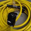 50FT Pressure Washer Hose 3/8" 4500PSI Kink Resistant
Power Washer Hose Steel wire braided Kink resistant, Quick connect fittings, For hot & cold water, M22 Adapter
