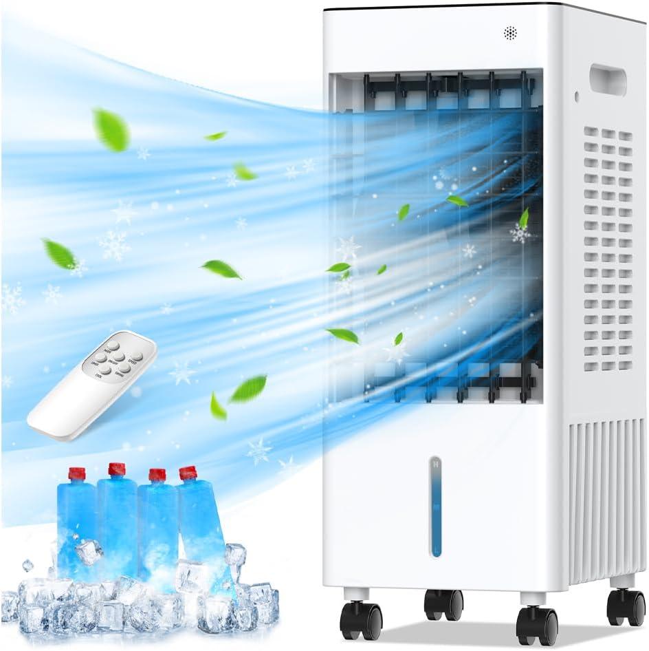 Portable Air Conditioners, Evaporative Cooling Fans that Blow Cold Air
