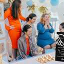 Don't Say Baby Baby Shower Game,Halloween Gothic Baby Shower Decorations,Mini Clothespins for Baby Shower,Neutral Baby Shower Decorations,Little Cutie Baby Shower,1 Sign & 50 Mini Clothespins Set-B4