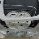 Automatic Cat Litter Box Self Cleaning - APP Control and Weight Monitoring - Ultra-Quiet, Suitable for Medium Cats and Kittens, Safe Anti-Pinch Litter Box (Assembly Required) -White