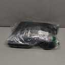 BLENCOT Maternity Ribbed Jumpsuit Sleeveless Square Neck Wide Leg Stretchy One Piece Romper (Medium, Dark Green)