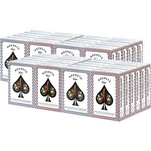 Regal Games [48 Decks] Rockets Bulk Playing Cards Set for Adults & Professionals - 310 GSM Linen Finish - Poker Cards for Blackjack, Euchre, Canasta - Casino Grade, Travel & Game Night Cards