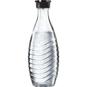 sodastream - Carbonating Carafe for Aqua Fizz machines | Eco-Friendly Reusable Glass Bottle | Keeps Sparkling Water Fresh | Dishwasher Safe | 24 Fl Oz | NOT compatible with other machines (20.8 Ounces, Clear)