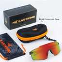 KastKing Etowah Polarized Sports Fishing Sunglasses, With PuriVex Protective Lens Coating, Rimless Wrap Design, Men Women