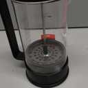 Bodum 34oz Brazil French Press Coffee Maker, High-Heat Borosilicate Glass, Black - Made in Portugal