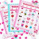 JOYIN 36 Players Valentines Day Bingo Cards (5x5) for Kids School Classroom Exchange Gift Rewards, Party Games, Indoor Family Activities