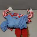 Pet Deadly Dog Costume, Cute Dog Cosplay Halloween Christmas Funny Pet Clothes Party Costume for Small Medium and Large Dogs (Small)