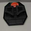 Sofa Arm Clip Table, Armrest Tray Table, Drinks/Remote Control/Snacks Holder (Plastic, Black)