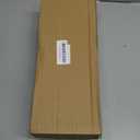 Wooden Toilet Paper Holder Wall Mount with Shelf - Farmhouse Bathroom Storage Rack for Tissue Rolls, Rustic Bathroom Decor Brown