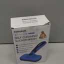 Swihauk Self Cleaning Slicker Brush - Skin Friendly Deshedding Grooming Tool for Dogs & Cats, Suitable for Shedding & Haired Pets, with Pet Supplies Accessories, Blue