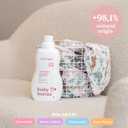 ATTITUDE Baby Fabric Softener, Plant and Mineral-Based Ingredients, HE Compatible, Vegan and Cruelty-free Laundry and Household Products, Unscented, 40 Loads, 33.8 Fl Oz