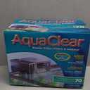 AquaClear 70 Power Filter, Fish Tank Filter for 40- to 70-Gallon Aquariums, Black