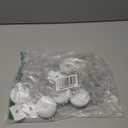 Alpine Corporation 24" Tall Indoor/Outdoor Hanging Snowflake Decoration with 102 LED Lights, Winter Ornament Christmas Holiday Decor