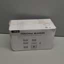 Blender for Smoothies Portable Personal Blender for Shakes and Smoothies for Kitchen with 2 * 24oz Portable Cups and Extra Lid, Smoothie Maker Machine for Juices, Baby Food, Nutritious Recipe (Grey)