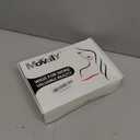 morvally Women's 26 inches Long Straight Blonde Synthetic Resistant Hair Wigs with Bangs Natural Looking Wig for Women Halloween Cosplay (Blonde)