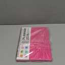 2026 Planner, Weekly and Monthly Calendar Planner Book, January 2026 - December 2026, Hardcover Spiral Planner with Monthly Tabs, Notes Pages, Perfect for Women & Men, A5 (6.4" x 8.5") - Hot Pink