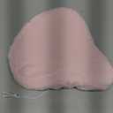 Threlaco Bicycle Seat Cover Fur Bike Seat Cover Sponge Padding Wide Universal Bike Cushion for Spin Bicycle Cruiser Exerciser(Pink)