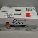 Pampers Pure Protection Baby Diapers, Size 1 (8-14 lbs), 82 Count, Up to 100% Leakproof, Premium Plant-based Skin Protection, Hypoallergenic Soft Diapers