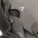 Silicone Patellar Tendon Support Strap 2-Pack, Knee Brace for Women Men, Adjustable Non-Slip Patella Band Support (Black). no size