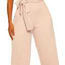 Jumpsuits for Women Dressy Romper Pants Suits Rompers Pantsuit Jumper for Women One Piece Outfit Loose Wide Leg Casual (XXXL, Beige)