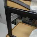 CULER Black Wood Wall Mirror for Bathroom,Rectangle Rustic 24 x 36 inch Hanging VanityMirrors with Wooden Frame for Living Room,Bedroom,Entryway