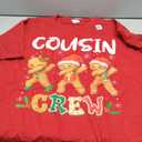 Cousin Crew Christmas Pajama Shirt Gingerbread Man T-Shirt, Size 3XL