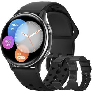 Smart Watches for Women & Men(Answer/Make Calls), Activity Smart Watch with 24/7 Heart Rate/Sleep Monitor/400+ Watch Face/70+ Sport Modes/IP68 Waterproof Fitness Tracker Smartwatchfor Android & iPhone